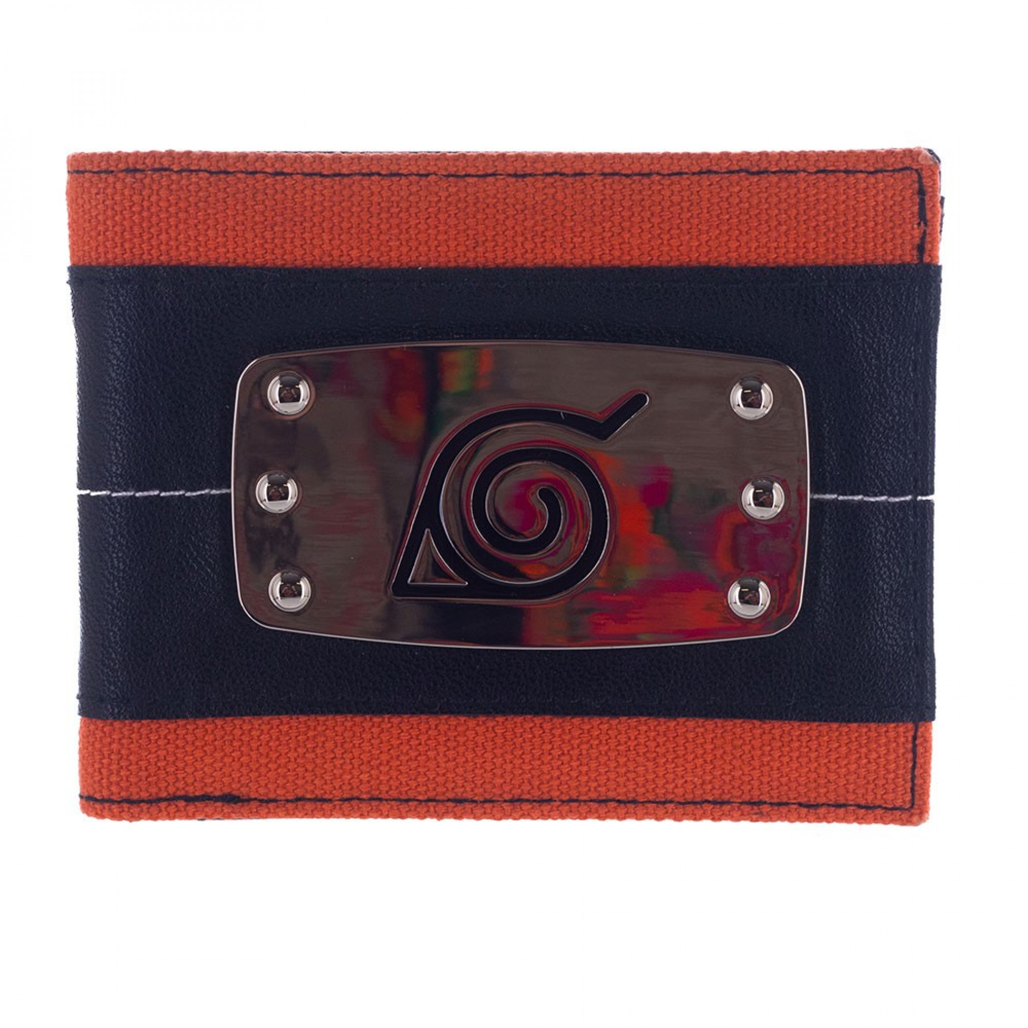 Naruto Metal Badge Bifold Wallet